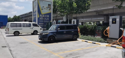 新站來(lái)啦，南通四季食品城充電站