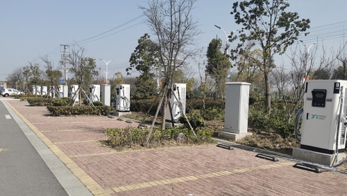 新站來啦，南通金雅名都薈充電站