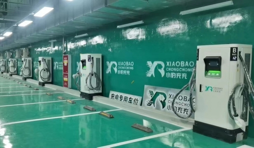 新站來(lái)啦，成都都江堰融創(chuàng)樂(lè)園充電站