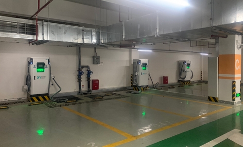 新站來(lái)啦，蘇州吳江稻谷國(guó)際中心充電站