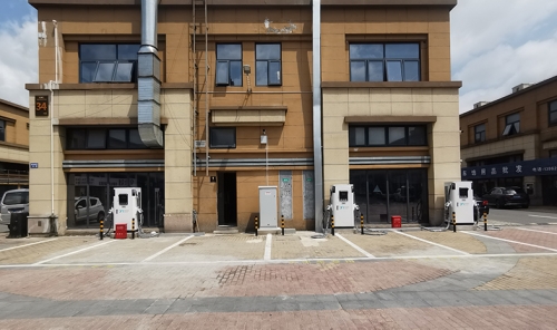 新站來(lái)啦，南通五洲國(guó)際汽車(chē)博覽城充電站