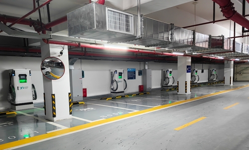 新站來啦，合肥琪瑞東郡大酒店充電站